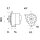Lima Generator 14 V 33 A Riemensch. Ø 8,2mm MAHLE für u.a. DEUTZ-FAHR D07