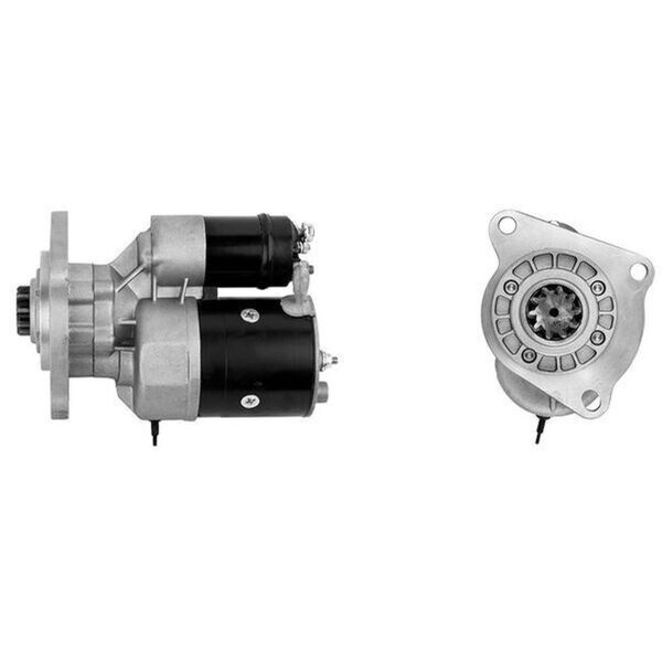Starter for combustion engine 12 V 2.7 kW 10 teeth MAHLE for CASE IH CS