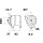 Lichtmaschine Generator 14 V 65 A mit Riemenscheibe Ø 8,2 mm MAHLE für u.a. AGCO