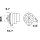 Alternator 14 V 80 A pulley Ø 10,2 mm MAHLE suitable for BELARUS100