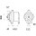 Alternator 28 V 35 A pulley Ø 12,2mm MAHLE for e.g. IVECO EUROCARGO