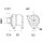 Alternator 14 V 55 A double sh. Ø 8,2 mm MAHLE for LANDINI60