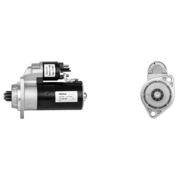 Starter for combustion engine 12 V 2 kW 9 teeth MAHLE for e.g. BOMAG