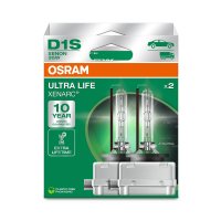 2 OSRAM XENARC ULTRA LIFE lamps D1S 85V 35W 3200lm...