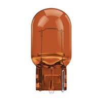 2 OSRAM ORIGINAL Lampen mit Glasquetschsockeln WY21W