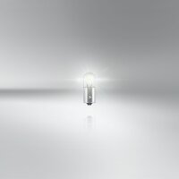 2 OSRAM ORIGINAL LINE 12V Metal Base T4W Signallampen mit Metallsockel 35lm 4W