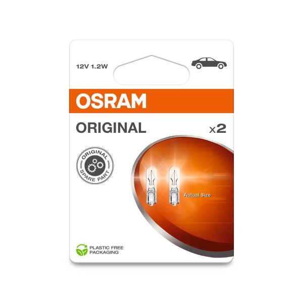 2 OSRAM XENARC ORIGINAL D2S HID Xenon bulb discharge lamps 7.5lm