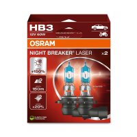 2 OSRAM NIGHT BREAKER LASER HB3...