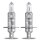 2 OSRAM ULTRA LIFE H1 Halogen-Scheinwerferlampen 1550lm 12V