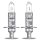 2 OSRAM Night Breaker Silver H1 halogen headlight bulbs 12V car