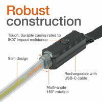 OSRAM LEDinspect FLEXIBLE INSPECTION LIGHT LED 6000K 1000lm