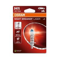 OSRAM NIGHT BREAKER LASER H1 Halogen-Scheinwerferlampe 12V