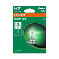 Bulb H7 12V 55W PX26d 1500lm OSRAM ULTRA LIFE suitable...