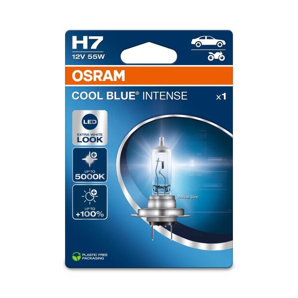 OSRAM COOL BLUE INTENSE H7 5.000K Halogen-Scheinwerferlampe
