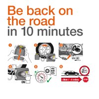 OSRAM TYREseal KIT ESSENTIAL 450 ml Reifendichtmittel & Reifenfüller