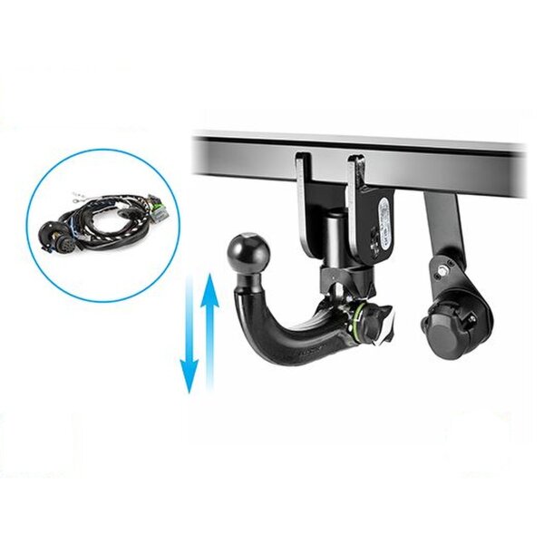 Retrofit Kit, trailer hitch ACPS-ORIS for TOYOTA C-HR