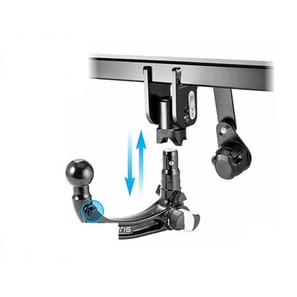 Retrofit kit towbar 2,500 kg 13-pin ACPS for VW TIGUAN and others