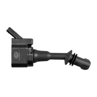 Zündspule geschraubt Kerzenschachtzündspule 4-polig HELLA für u.a. OPEL Astra K