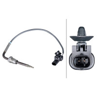 Sensor Abgastemperatur geschraubt 2-polig HELLA für u.a. OPEL MOKKA