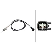 Sensor Abgastemperatur HELLA für FORD RANGER (TKE)