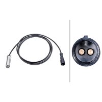 Sensor Raddrehzahl vorne HELLA für DAF