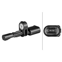 Sensor Raddrehzahl 2-polig Hallsensor HELLA für u.a. AUDI A3