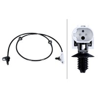 Sensor Raddrehzahl mit Klammer Hallsensor HELLA für LAND ROVER RANGE