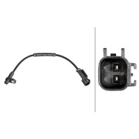 Wheel Speed Sensor 2-pin Hall sensor 295 mm cable HELLA for FORD TRANSIT and others