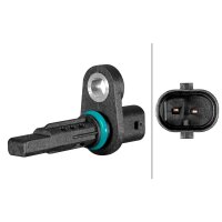 Wheel Speed Sensor 2-pole Hall sensor HELLA for MERCEDES-BENZ E-KLASSE and others