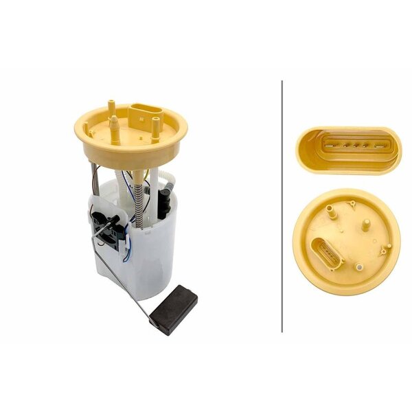 Fuel Feed Unit electric 5-pin HELLA suitable for e.g. SKODA FABIA