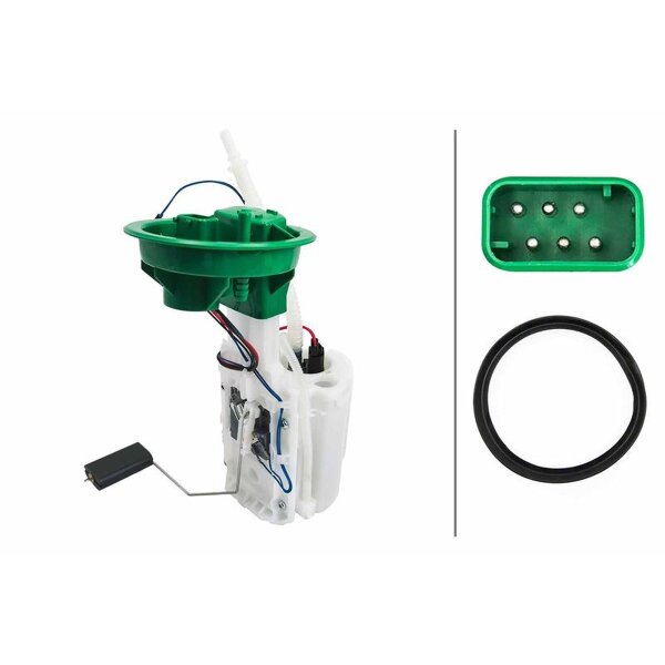 Kraftstoff-Fördereinheit elektrisch 6-polig HELLA für u.a. MINI MINI