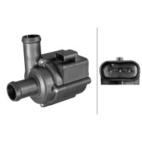 Zusatzwasserpumpe 12 V elektr. 3-polig 10 l/min HELLA für u.a. VOLVO S90