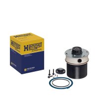 Oil separator crankcase ventilation 163mm HENGST FILTER...