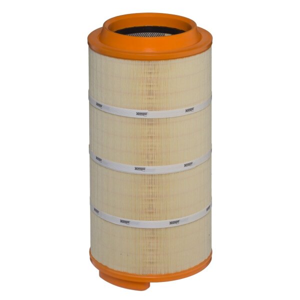 Air filter insert HENGST FILTER easily replaceable suitable for e.g. SCANIA