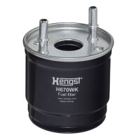 Kraftstofffilter Leitungsfilter 141mm HENGST für KIA...