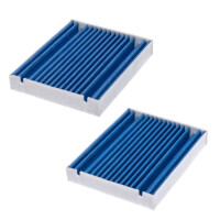 Cabin air filter antibacterial 242 196mm 35mm HENGST...