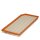Luftfilter Filtereinsatz 405mm HENGST für AUDI A3 SEAT LEON VW GOLF SCIROCCO