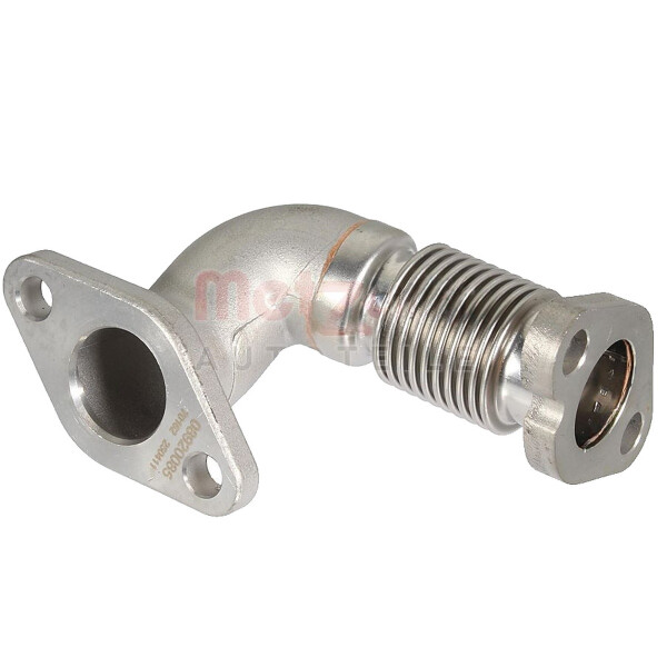 Pipe EGR Valve rear without Seal METZGER suitable for e.g. MAN TGE