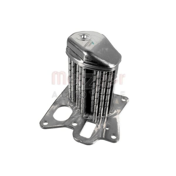 Exhaust Gas Recirculation Cooler without cover METZGER for e.g. OPEL INSIGNIA