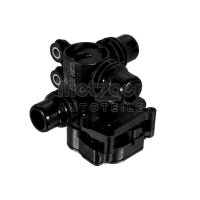 Coolant Control Valve 3-connections 4-pin METZGER for...