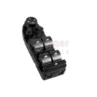 Schalter Fensterheber vorne 4-polig schwarz METZGER...