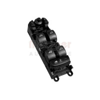 Schalter Fensterheber vorne 3-polig schwarz METZGER...