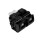 Power Window Switch front 7-pin black METZGER for e.g. RENAULT TRAFIC