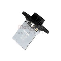 Resistor Interior Blower 4-pole 12 V METZGER for e.g....