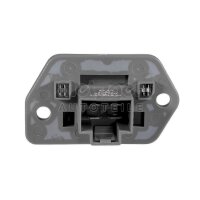 Resistor Interior Blower 4-pole 12 V METZGER for e.g....