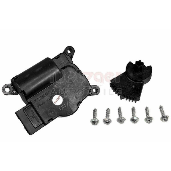 Actuator Blending Flap Air duct electric METZGER for e.g. OPEL CORSA