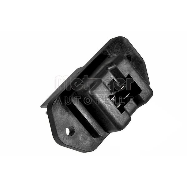 Resistor Interior Blower 4-pole 12 V METZGER for e.g. HONDA CIVIC