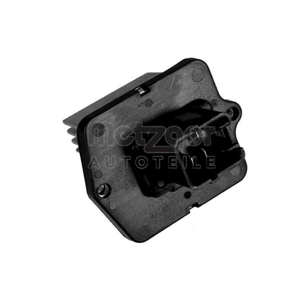 Resistor Interior Blower 3-pole 12 V METZGER for e.g. MITSUBISHI LANCER