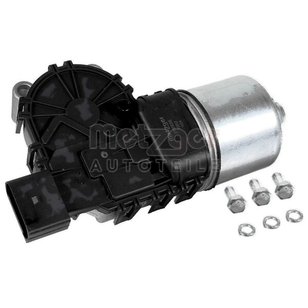 Wiper Motor front 12 V METZGER IAM-Expertise suitable for e.g. SEAT IBIZA