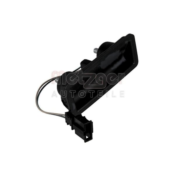 Tailgate Handle electric with microswitch METZGER for SKODA FABIA